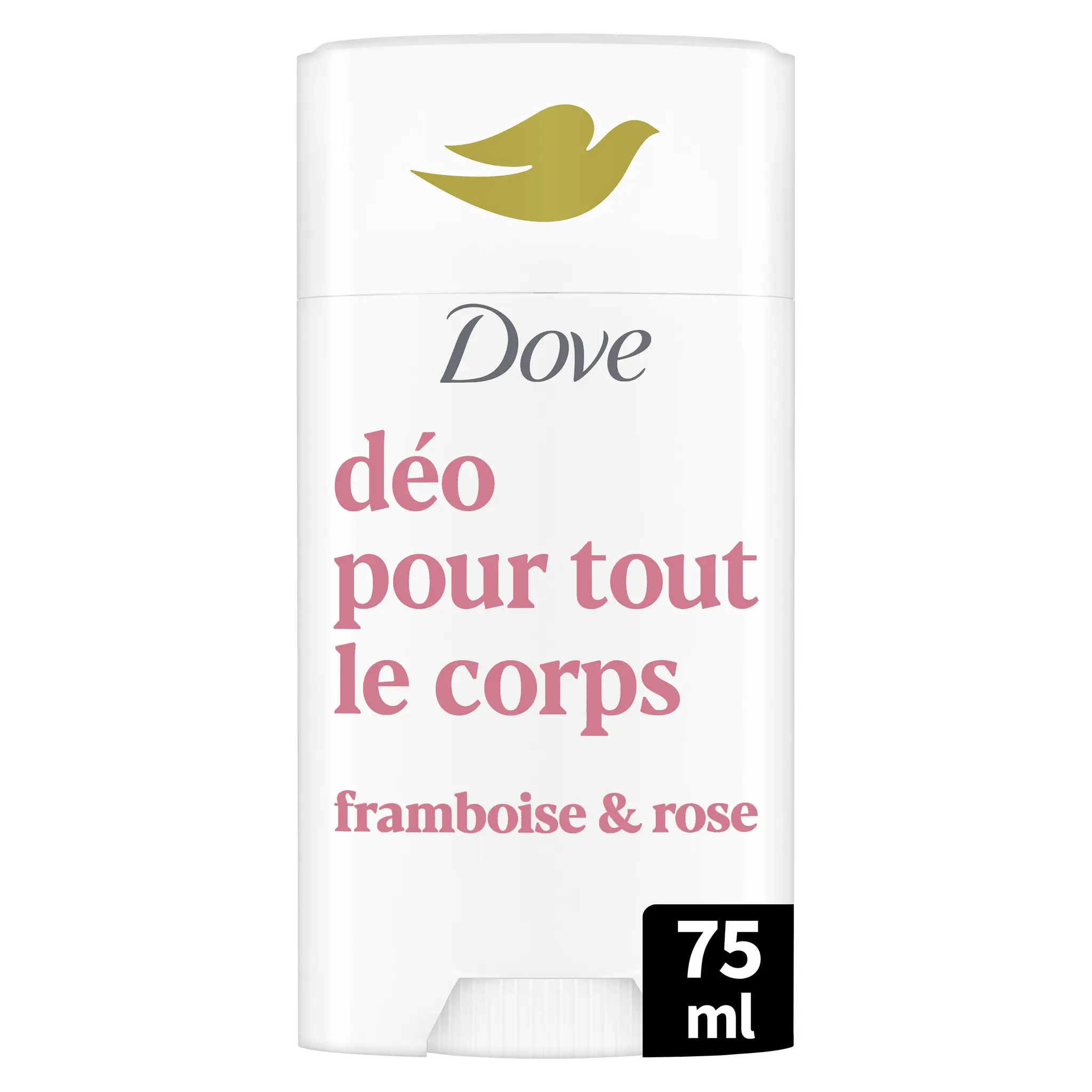 DOVE Déodorant pour tout le corps stick framboise et rose
