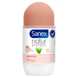 SANEX Natur Protect déodorant 48h sensitive aloe vera roll-on