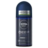NIVEA MEN Deep Darkwood Déodorant bille 72H black carbon antibactérien