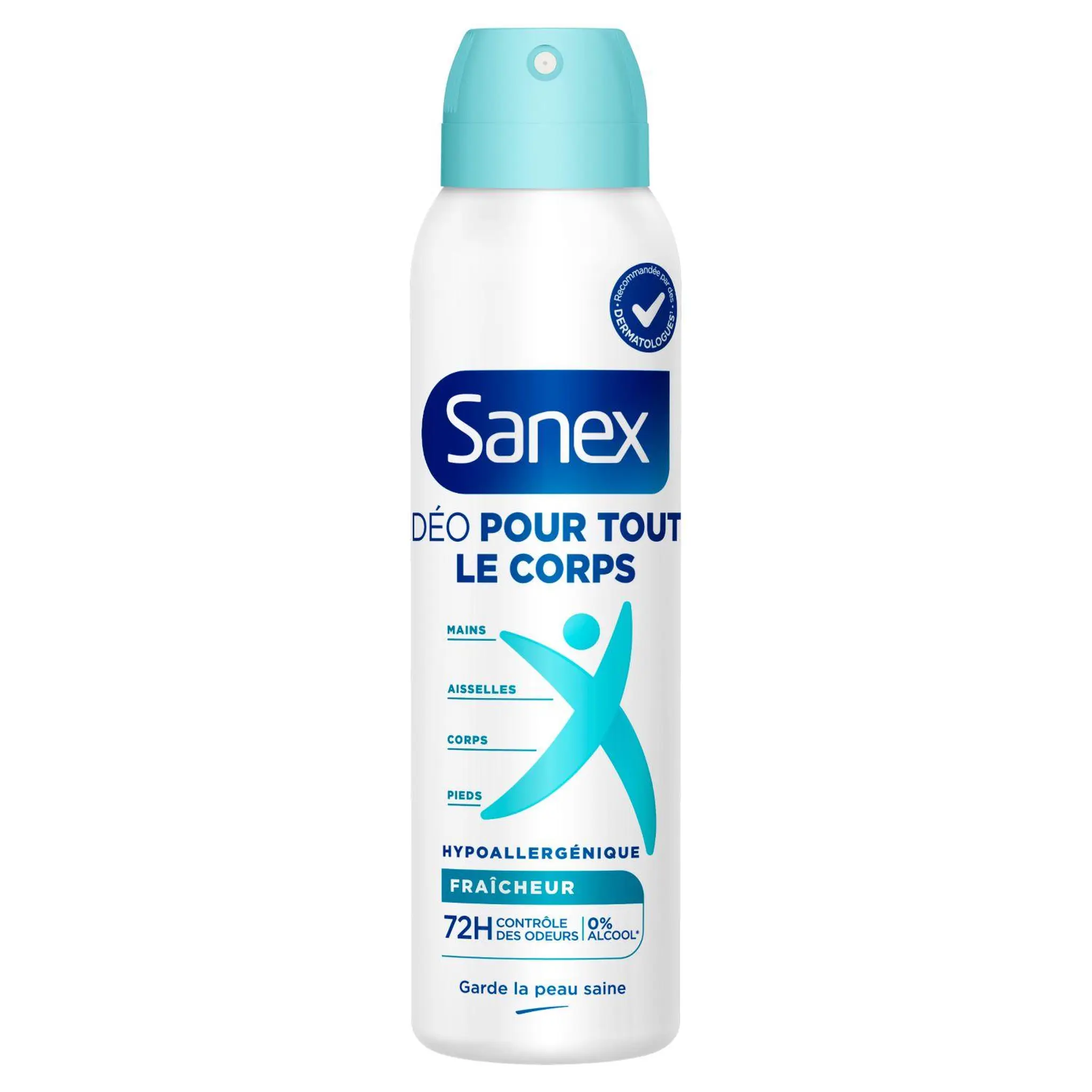 SANEX Déodorant pour le corps 72H fraîcheur