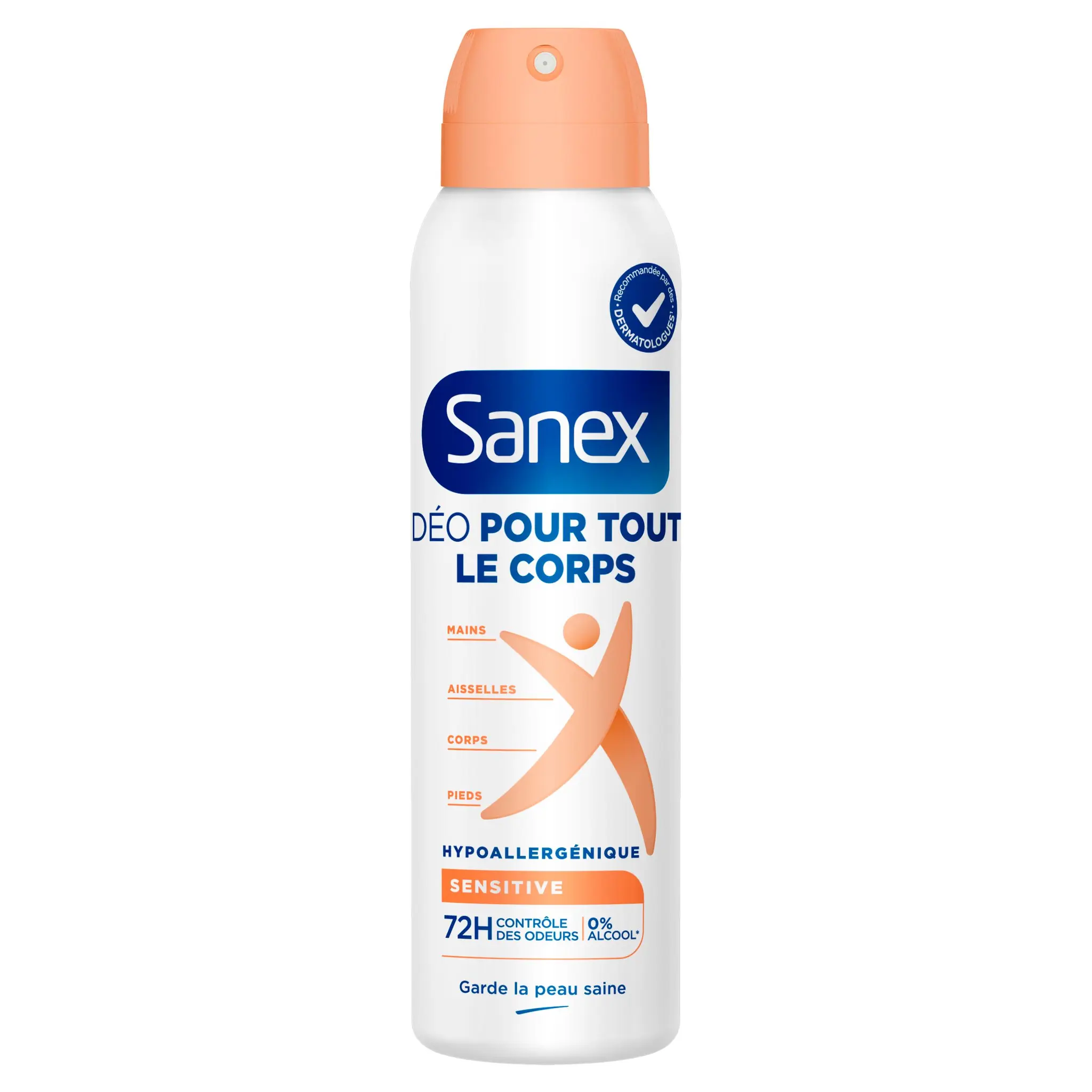 SANEX Déodorant pour le corps 72H sensitive