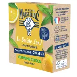LE PETIT MARSEILLAIS Savon solide visage corps cheveux verveine citron