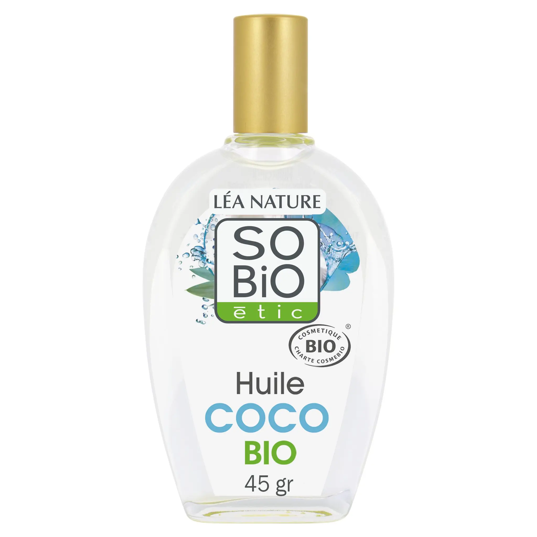 SO BIO ETIC Huile végétale de coco bio 100% naturelle