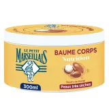 LE PETIT MARSEILLAIS Baume corps nutrition karité amande huile d'argan peaux très sèches