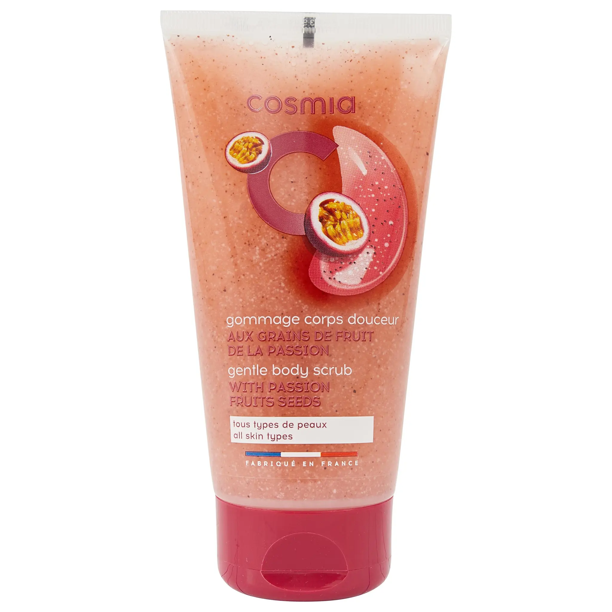 COSMIA Gommage corps douceur aux grains de fruit de la passion