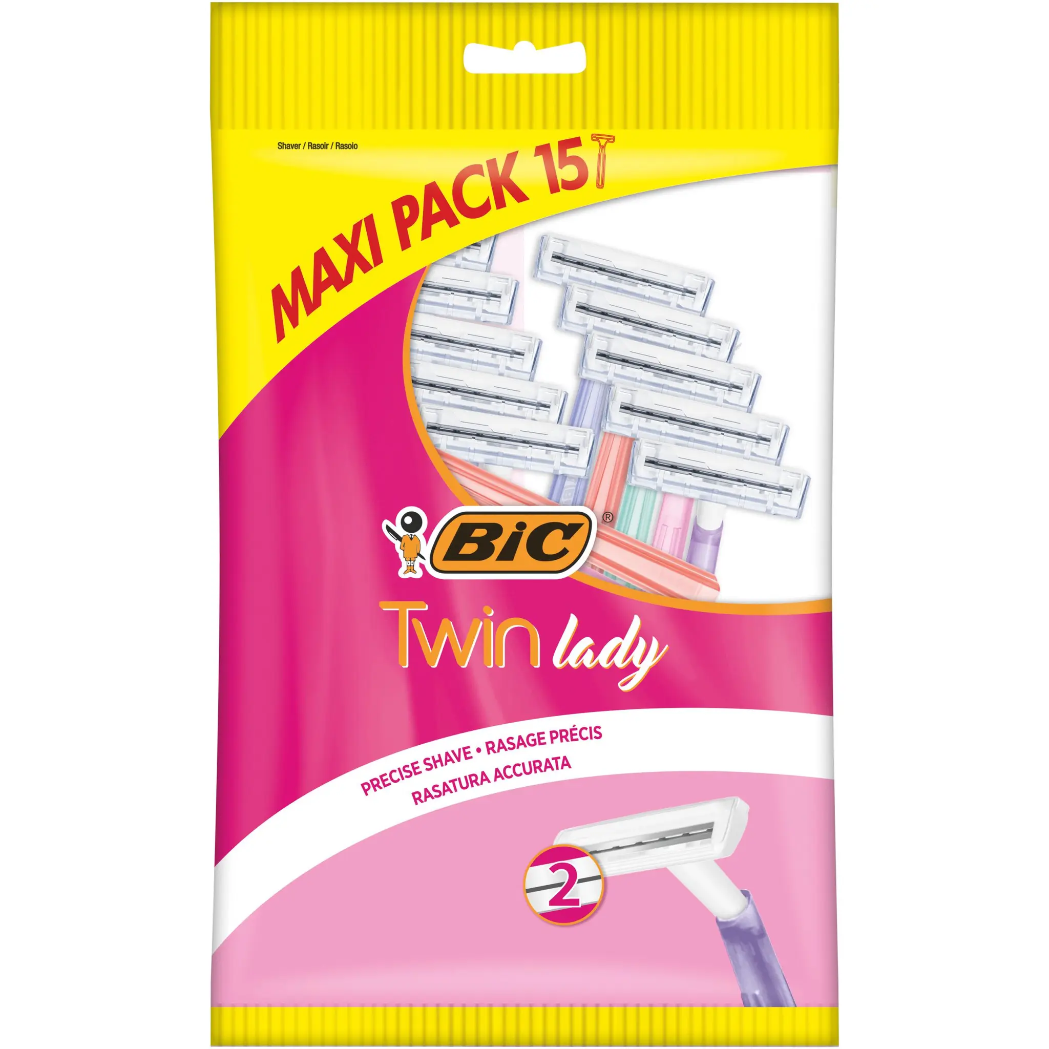 BIC Twin Lady rasoirs jetables 2 lames
