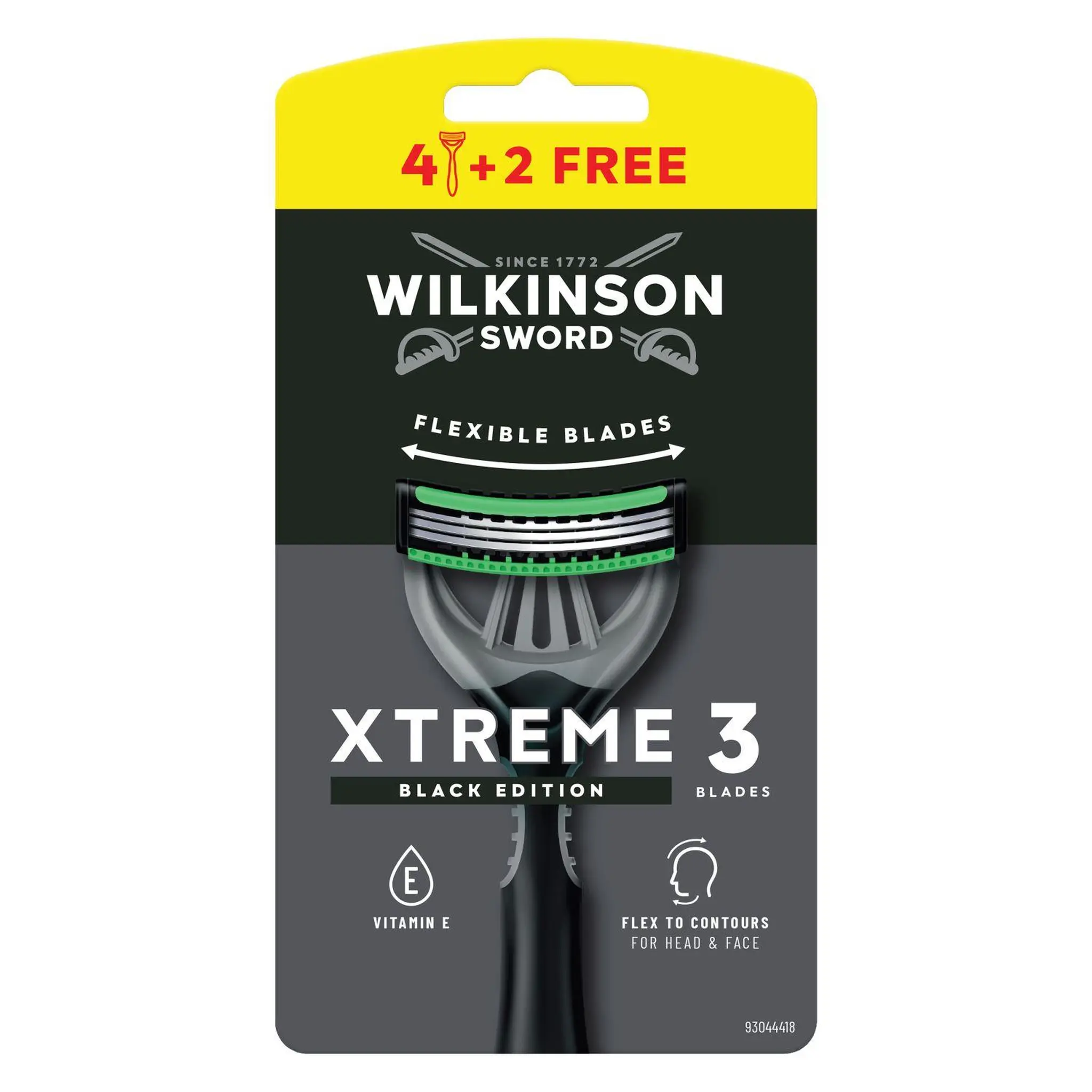 WILKINSON Extreme 3 rasoirs black edition