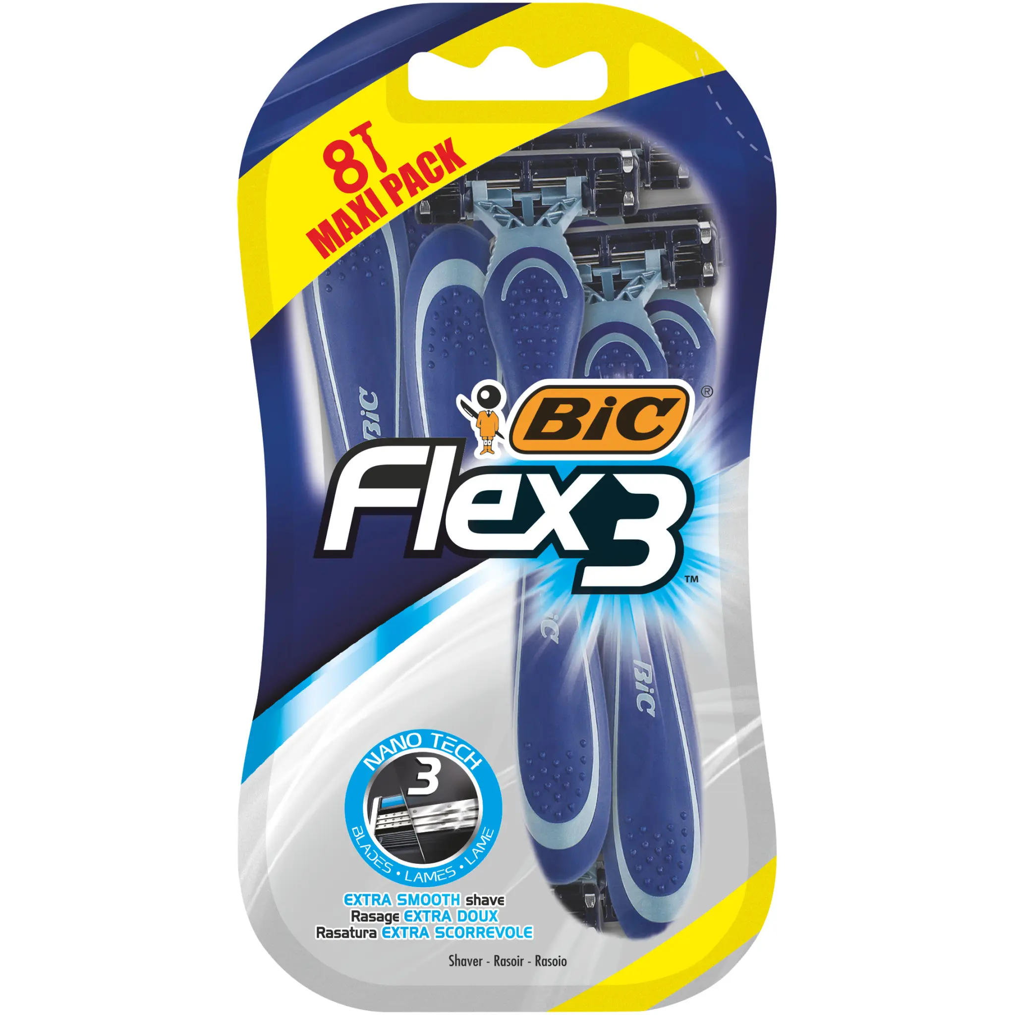 BIC Flex 3 Rasoirs jetables