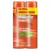 GILLETTE Fusion Gel à raser pour peaux sensibles
