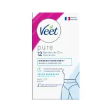 VEET Pure Bandes de cire maillot bikini peaux sensibles