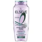 ELSEVE Hyaluron Pure Shampoing purifiant 72h racines grasses et longueurs déshydratées