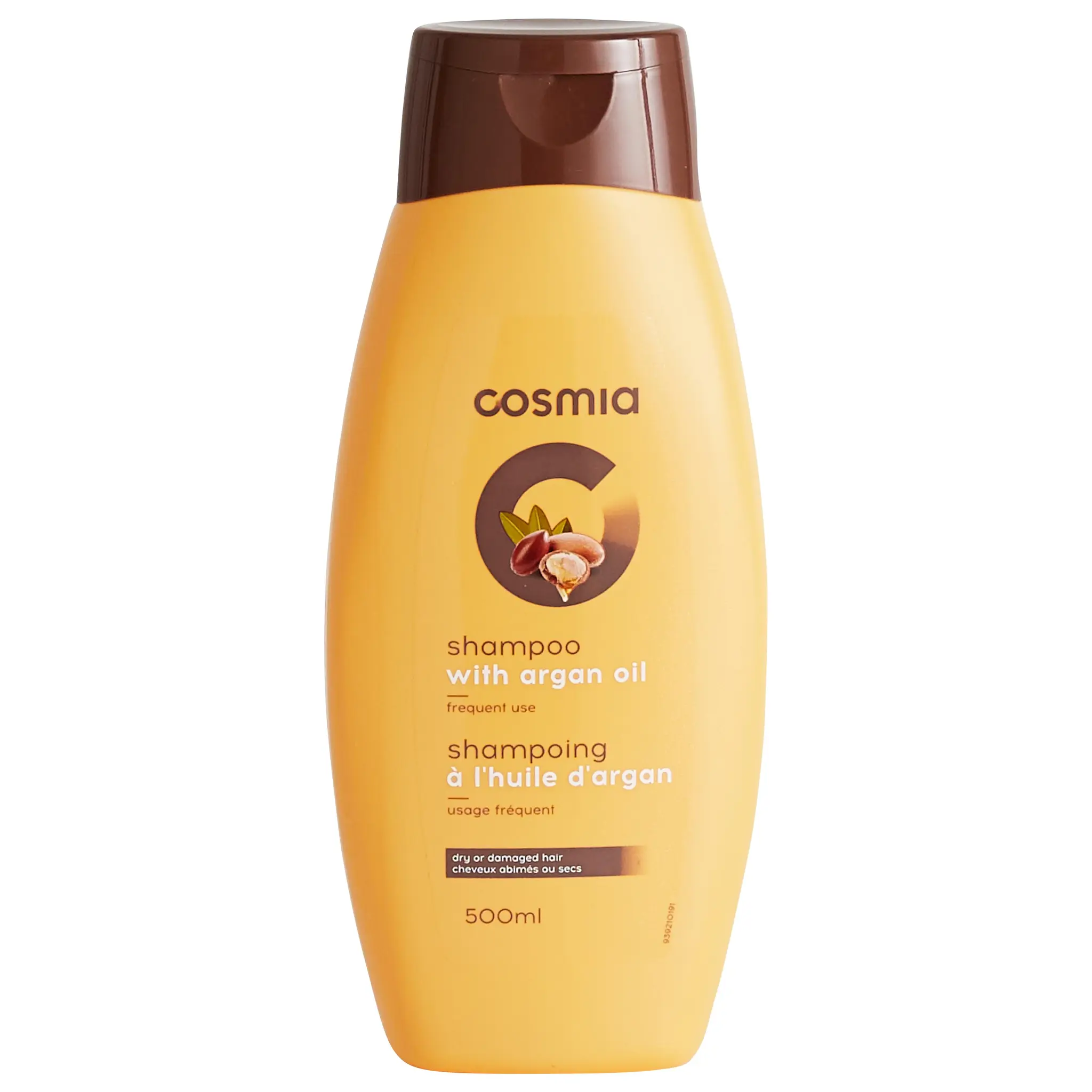 COSMIA Shampoing à l'huile d'argan cheveux abimés ou secs
