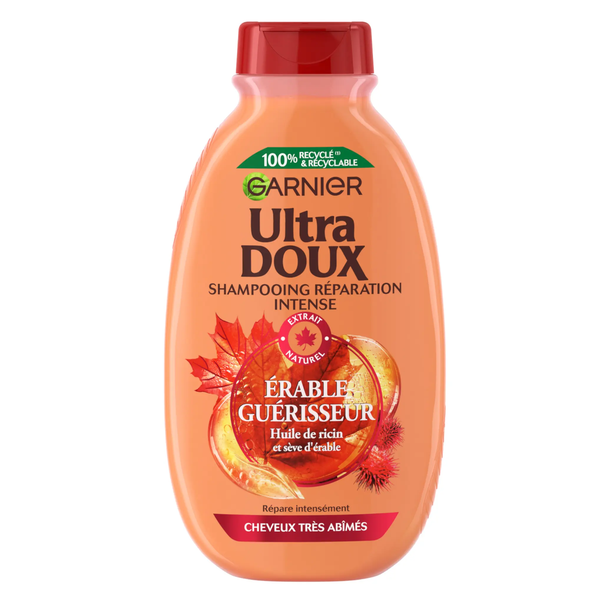 GARNIER ULTRA DOUX Shampoing réparation intense cheveux très abîmés
