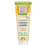 SO BIO ETIC Shampoing cheveux nourris karité + cire jojoba cheveux secs à très secs