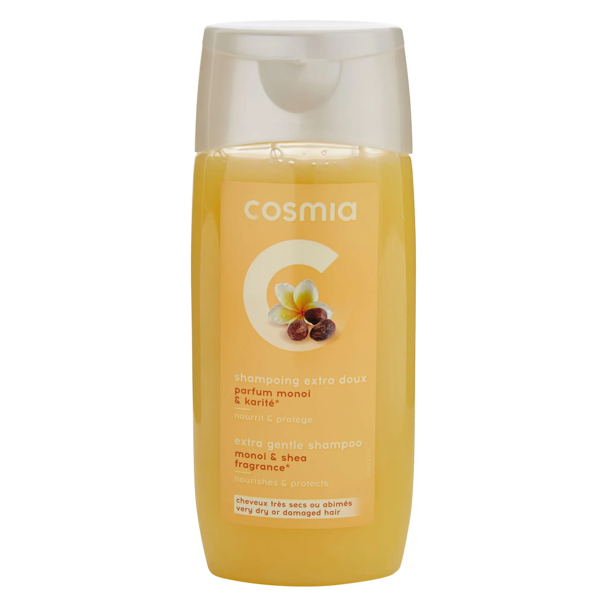 COSMIA Shampoing extra doux parfum monoï et karité