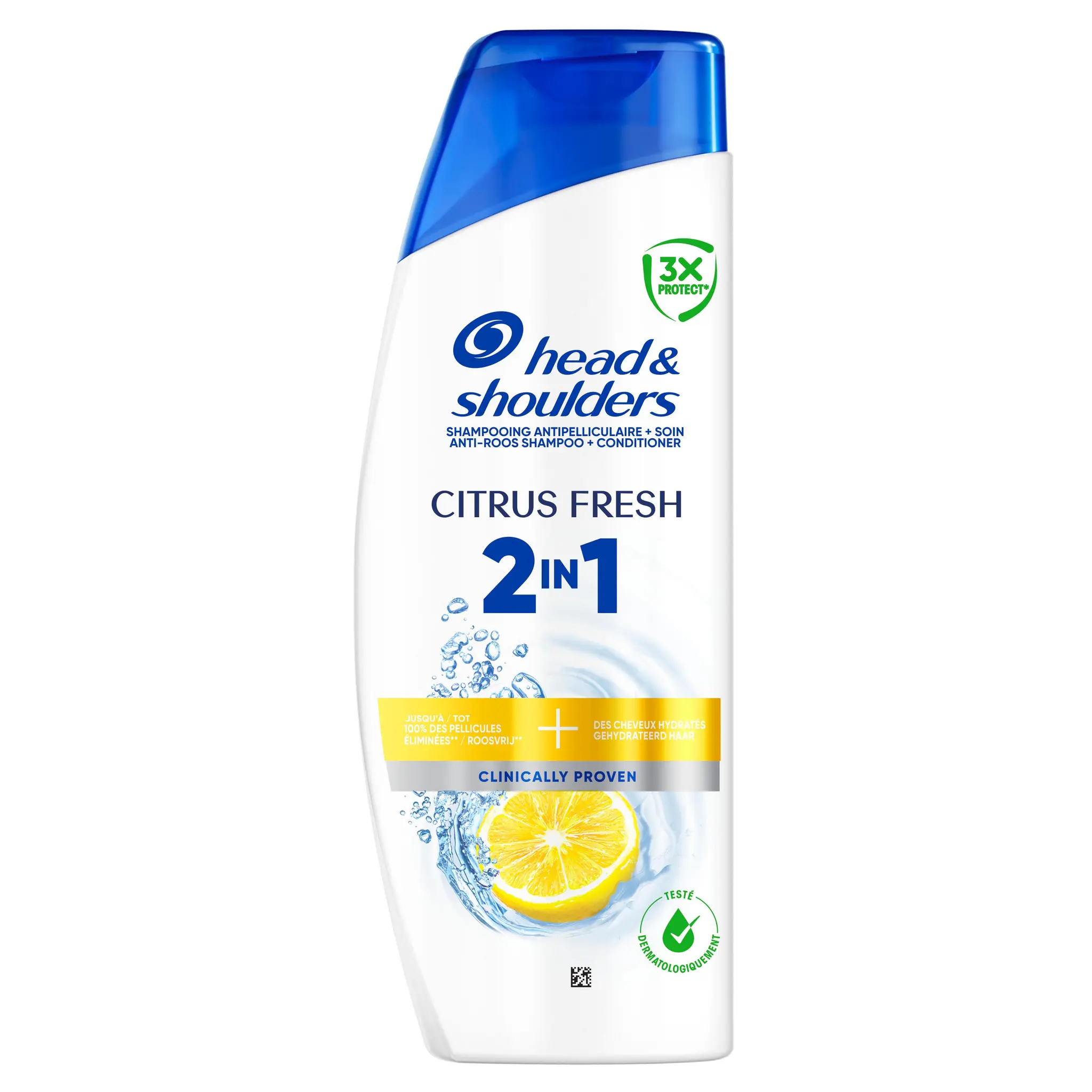 HEAD & SHOULDERS Shampoing 2en1 citrus fresh