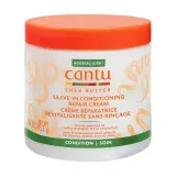 CANTU Crème réparatrice revitalisante sans rinçage cheveux abîmés, secs ou épais