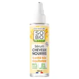 SO BIO ETIC Sérum cheveux nourris karité bio équitable et complexe de glycérides cheveux secs à très secs
