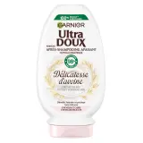 GARNIER ULTRA DOUX Après-shampooing apaisant crème de riz et lait d'avoine bio cheveux délicats