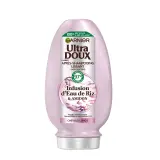 GARNIER ULTRA DOUX Après-shampoing lissant infusion d'eau de riz et amidon cheveux longs