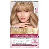 L'OREAL Excellence crème coloration triple soin 8.1 blond clair cendré