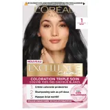 L'OREAL Excellence crème coloration triple soin 1 noir