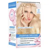 L'OREAL Excellence Pure Blonde coloration triple soin 01 blond ultra clair naturel