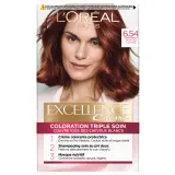 L'OREAL Excellence coloration triple soin 6.54 acajou cuivré