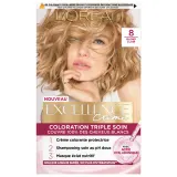 L'OREAL Excellence crème coloration triple soin 8 blond clair
