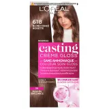 L'OREAL Casting Crème Gloss Coloration sans ammoniaque 618 blond foncé noisette