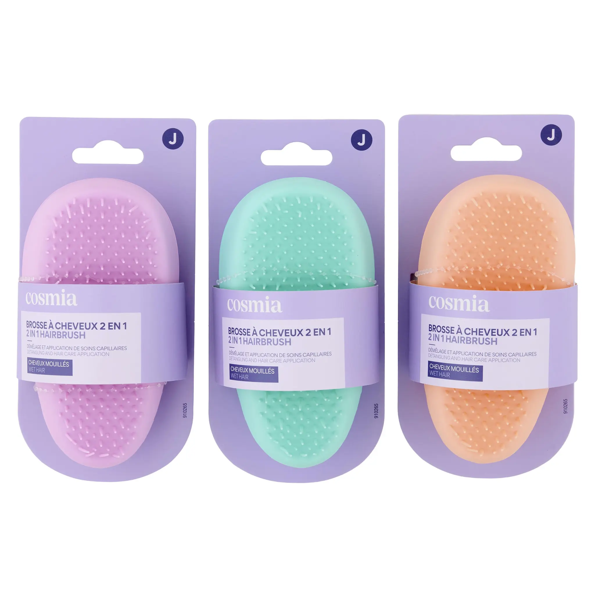 COSMIA Brosse à cheveux démêlant