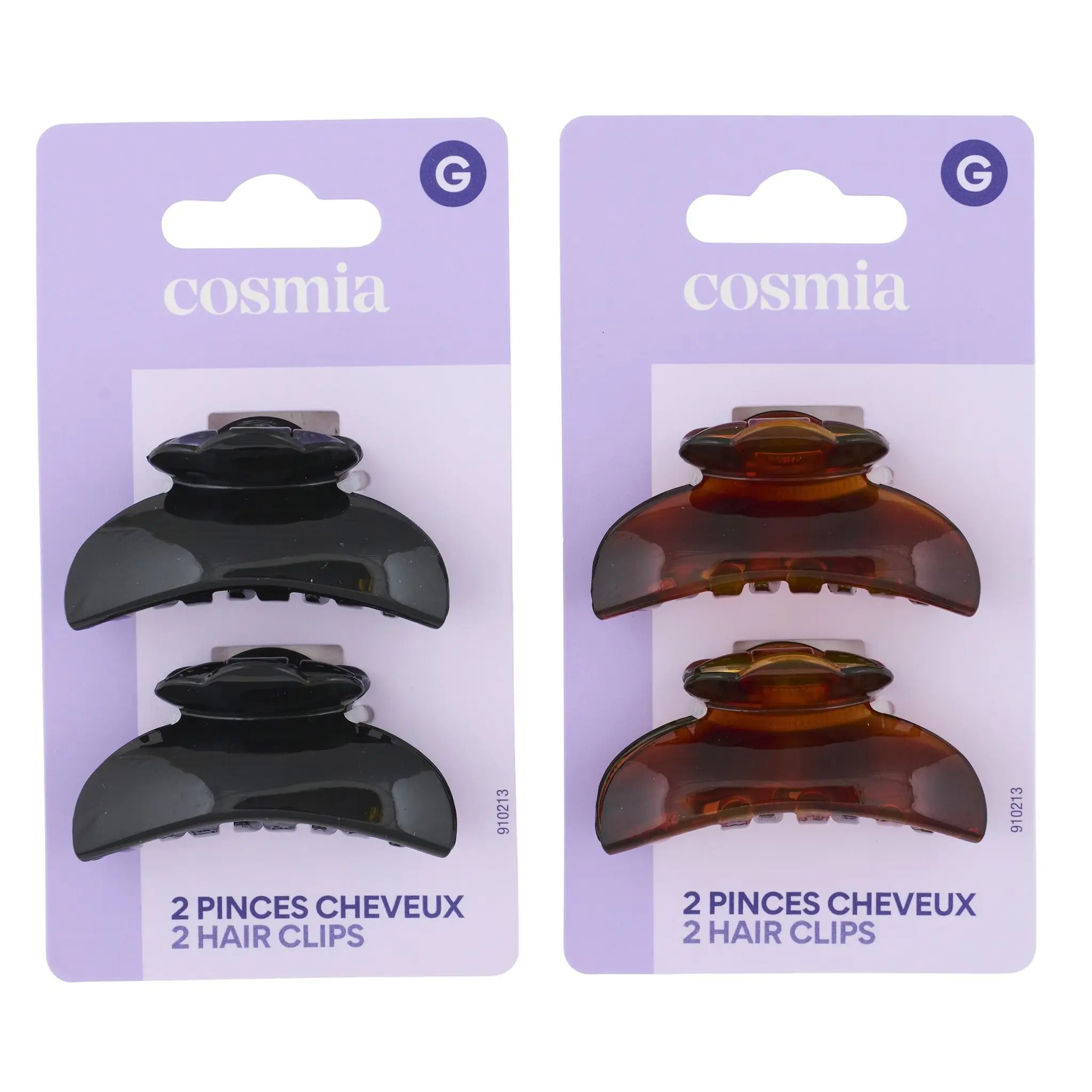 COSMIA Pinces à cheveux medium