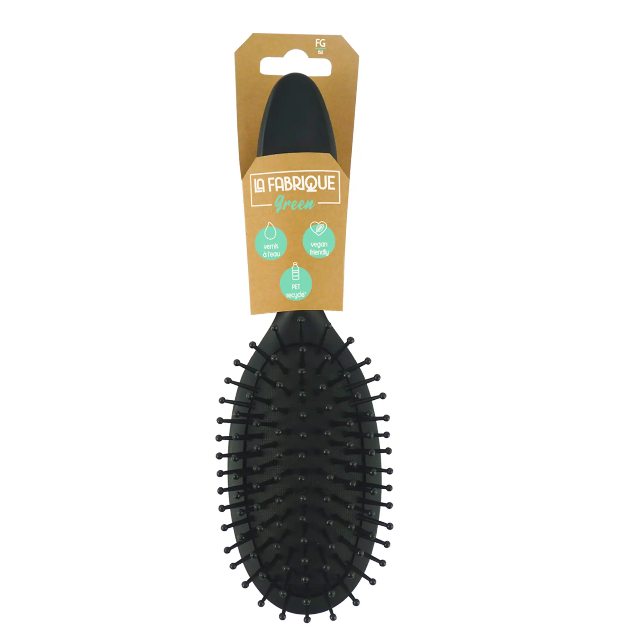 LA FABRIQUE Green brosse pneumatique ovale