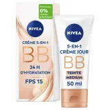 NIVEA BB crème hydratation 24h huile de jojoba teinte medium