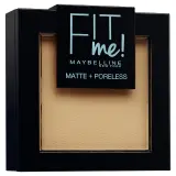 MAYBELLINE Fit me fond de teint poudre matte + poreless 250 beige ensoleillé