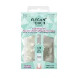 ELEGANT TOUCH Faux ongles naturels carrés méga kit 10 tailles