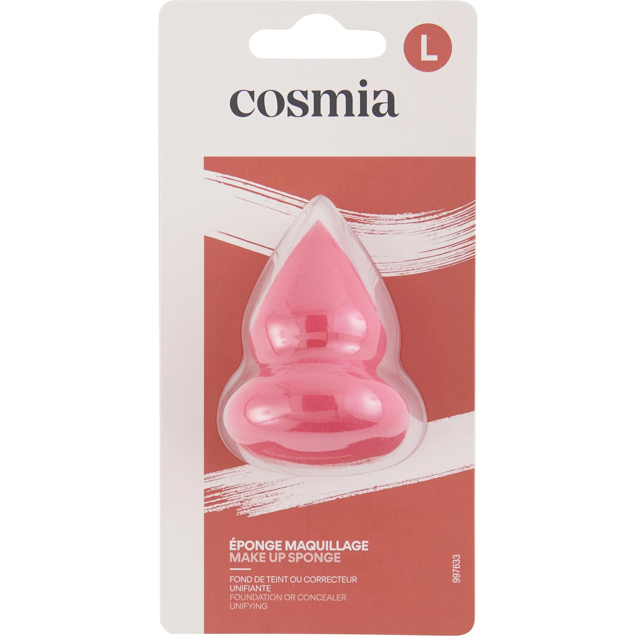 COSMIA Eponge d'application unifiante et correctrice