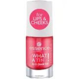ESSENCE What A Tint! Lip&cheek tint baume pour joues et lèvres 02 coral sunset