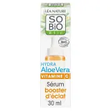 SO BIO ETIC Sérum booster d'éclat hydratant 24H à l'aloé véra, vitamine C et acide hyaluronique