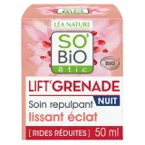 SO BIO ETIC Soin repulpant nuit lift'grenade lissant éclat