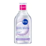 NIVEA MicellAIR eau micellaire visage yeux lèvres peaux sensibles