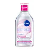 NIVEA MicellAIR eau micellaire visage yeux lèvres peaux sèches et sensibles