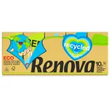 RENOVA Paquets de mouchoirs recyclés 3 épaisseurs