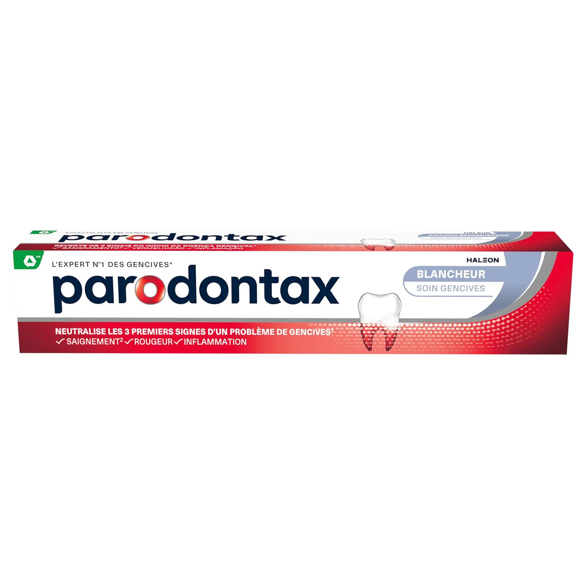PARODONTAX Dentifrice blancheur soin gencives