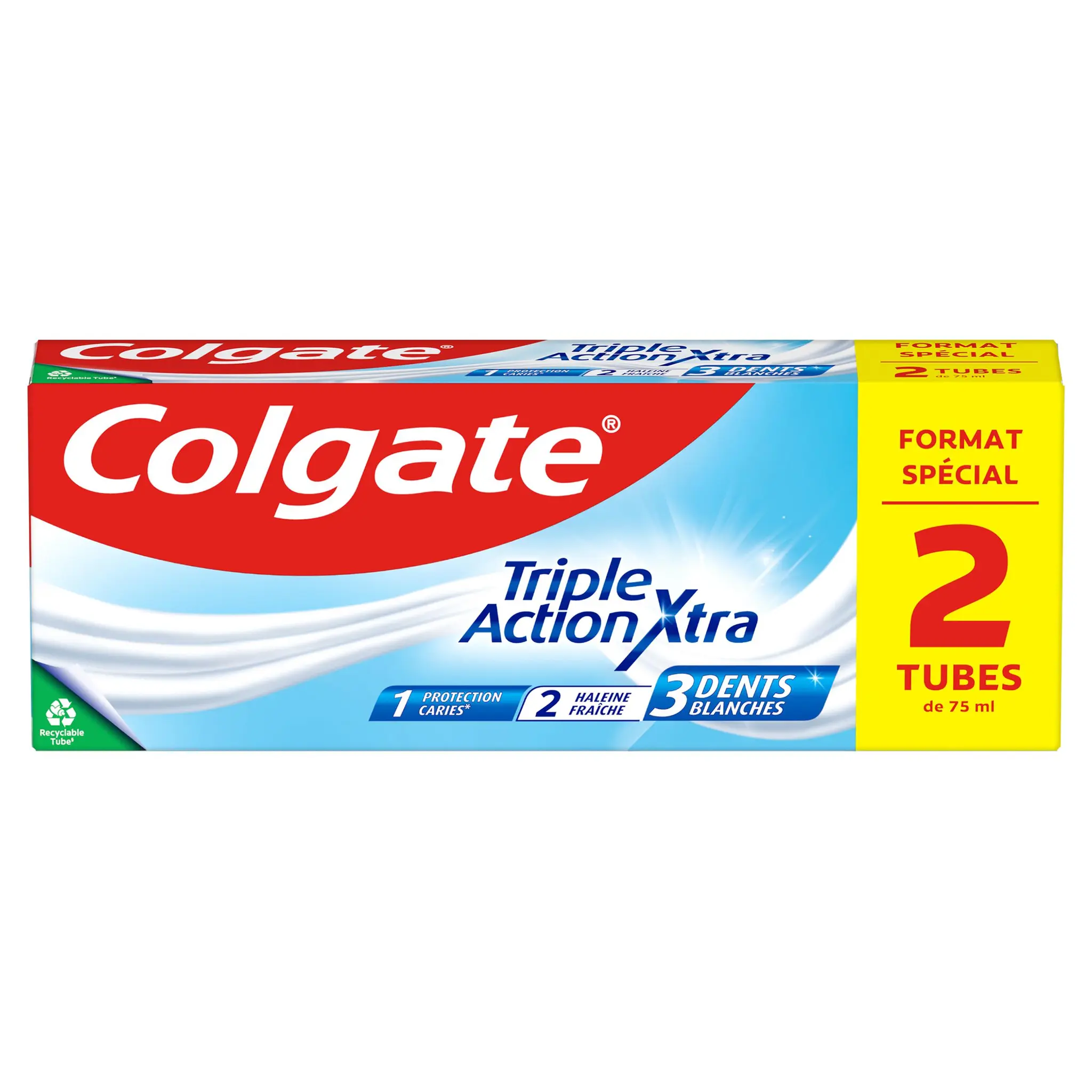 COLGATE Dentifrice triple action xtra