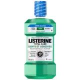 LISTERINE Total Care Bain de bouche 10 en 1 dents et gencives sans alcool goût plus léger menthe fraîche