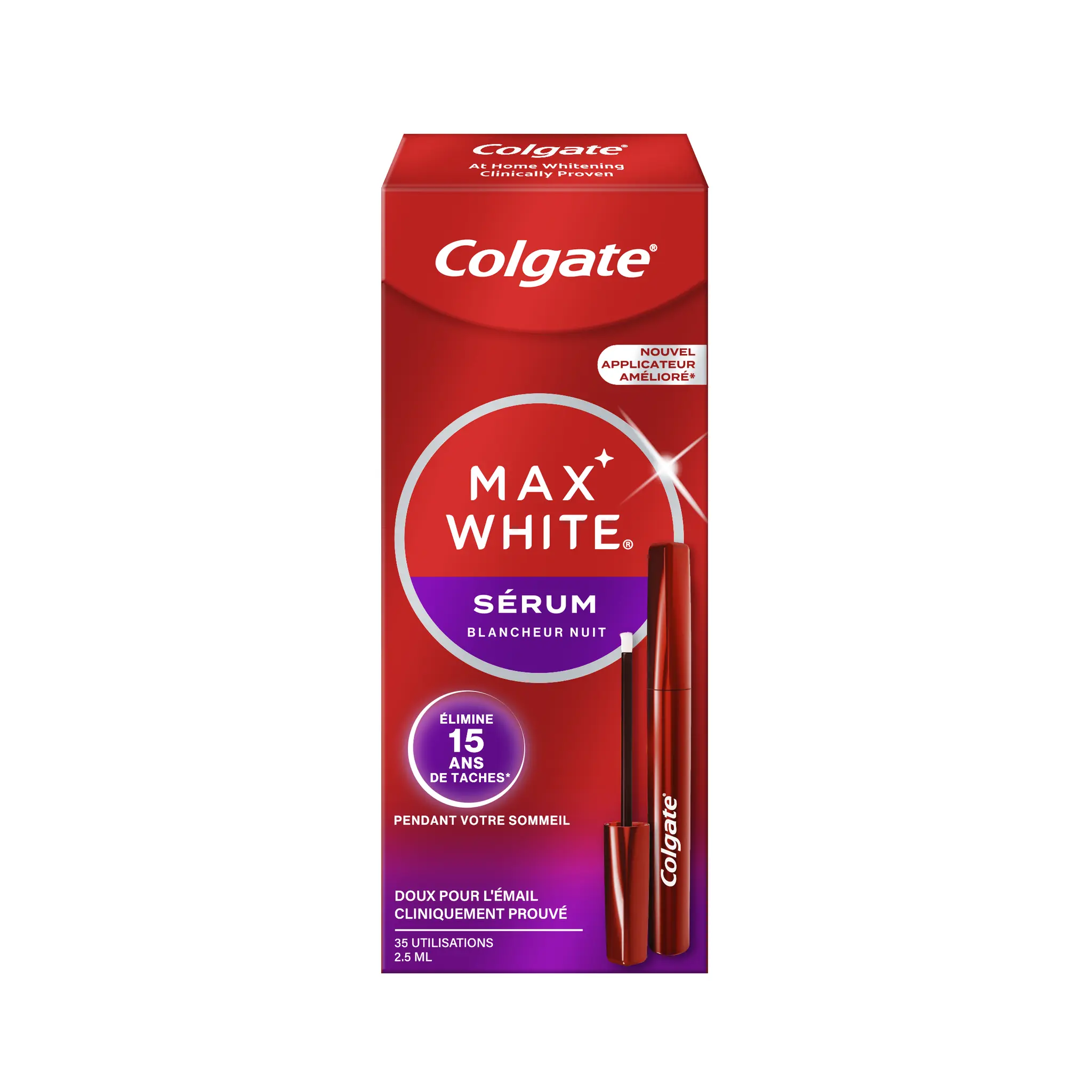 COLGATE Max White Ultimate Sérum blancheur nuit