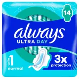 ALWAYS Ultra Day Serviettes hygiéniques normal avec ailettes