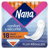 NANA Secure Fit serviettes hygiéniques sans ailettes normal