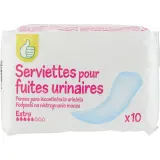 POUCE Serviettes pour fuites urinaires extra